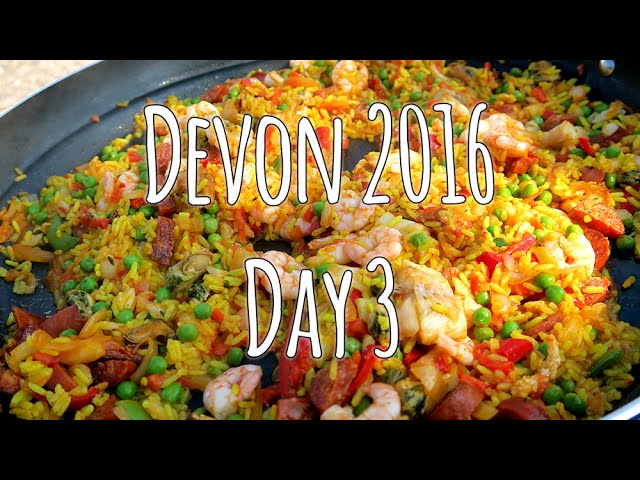 Devon 2016 | Day three | Hangover, F1 and Paella