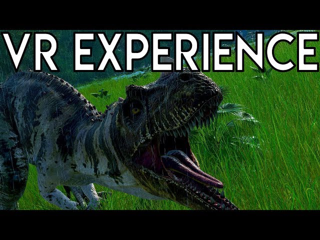 Jurassic World Evolution | Virtual Reality Experience | VR Viewing