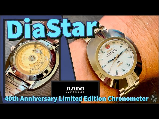 Rado DiaStar 40th Anniversary Chronometer (Ref. 636.0557.3) — Limited Edition — Master of Materials