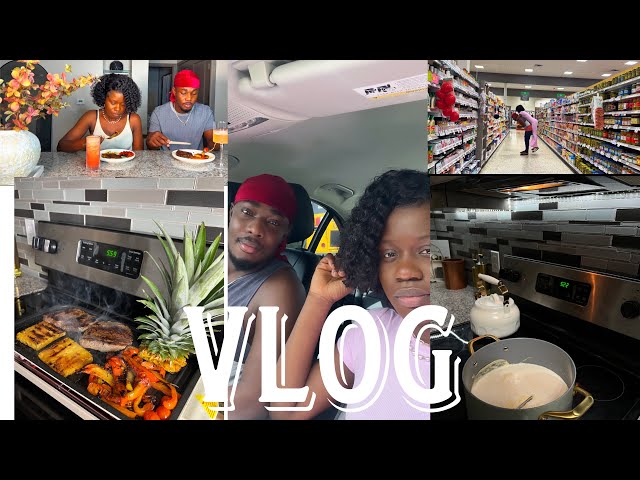 Yon jounen busy/chef la tounen ak nouvo reset manje/ dinner date lakay ak baby