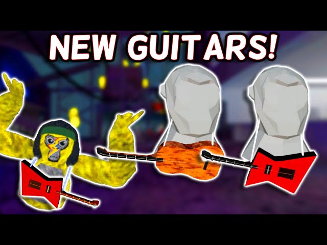 NEW Gorilla Tag GUITAR Cosmetics Leak!