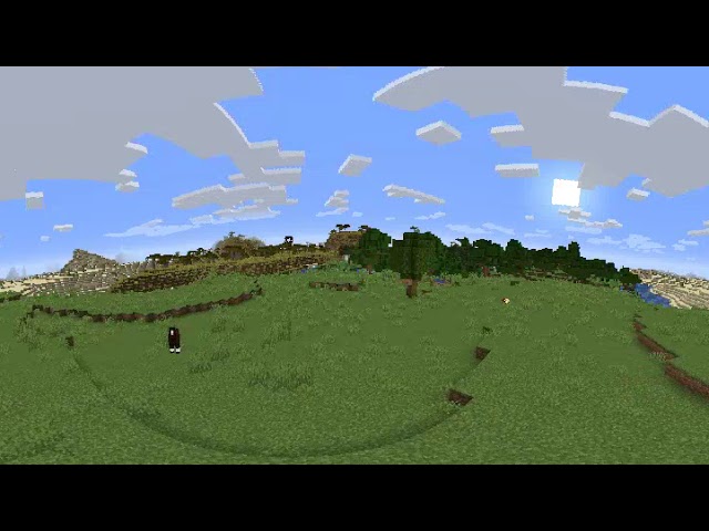 Minecraft ReplayMod 360 degree rendering