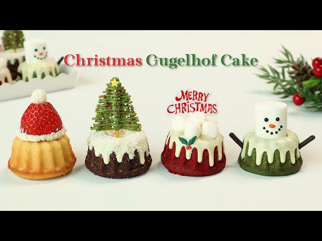 A Christmas Gugelhof cake recipe that is perfect for a Christmas gift! 🎄