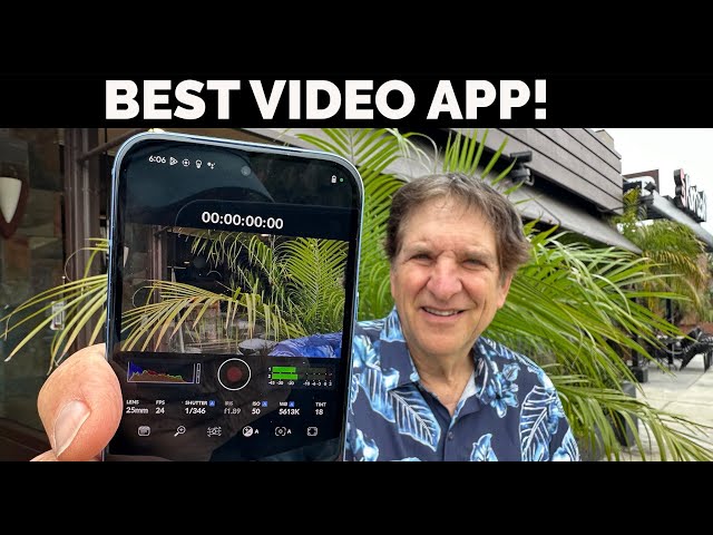 Five reasons Blackmagic Camera app is better forVideo