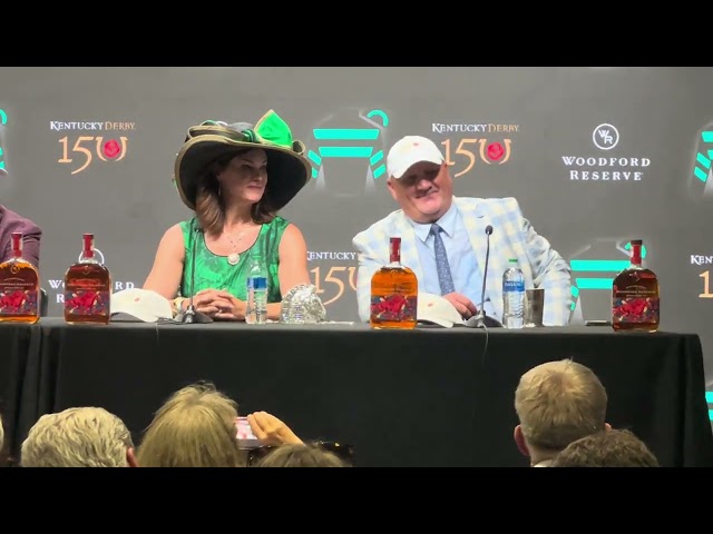 Kentucky Derby 2024 - Mystik Dan winning press conference