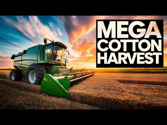 Watch Me Harvest $2,000,000 of COTTON in Farming Simulator 25!