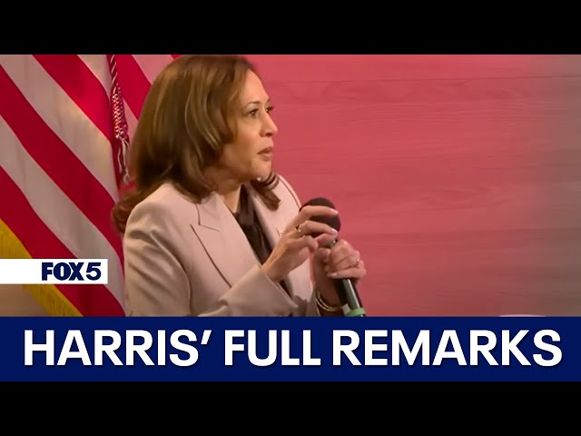 FULL INTERVIEW: Kamala Harris at NABJ event in Philadelphia