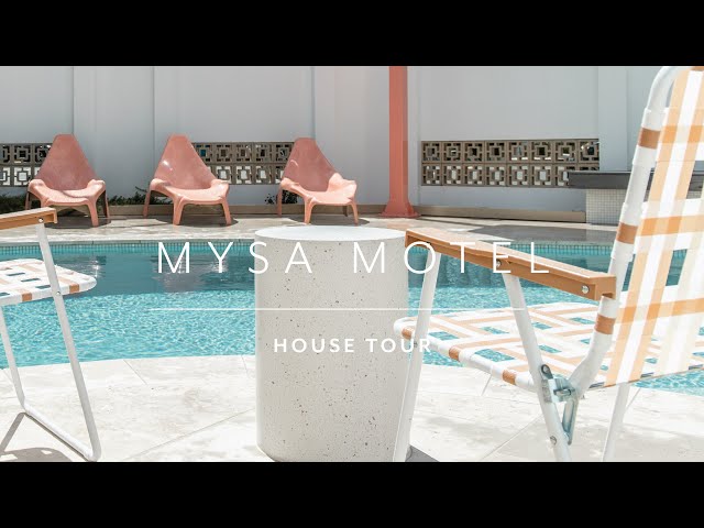 House Tour | Welcome to the retro-inspired Mysa Motel