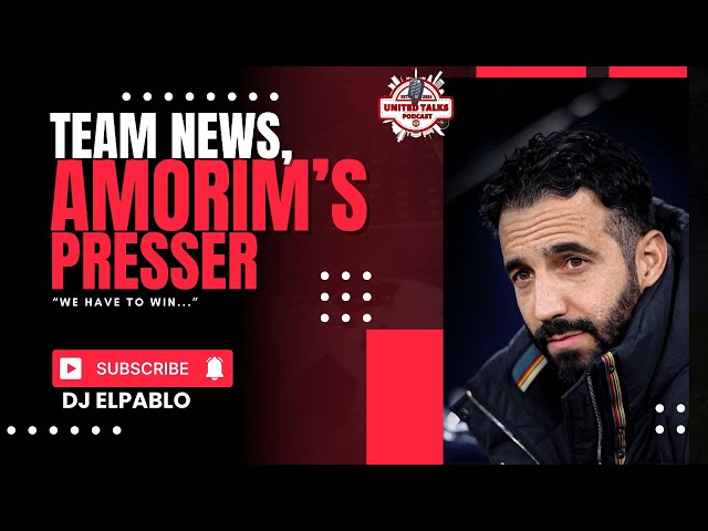 🚨 Ruben Amorim DROPS BOMBSHELL in Man Utd Press Conference! FA Cup Preview| #MUFC #Football