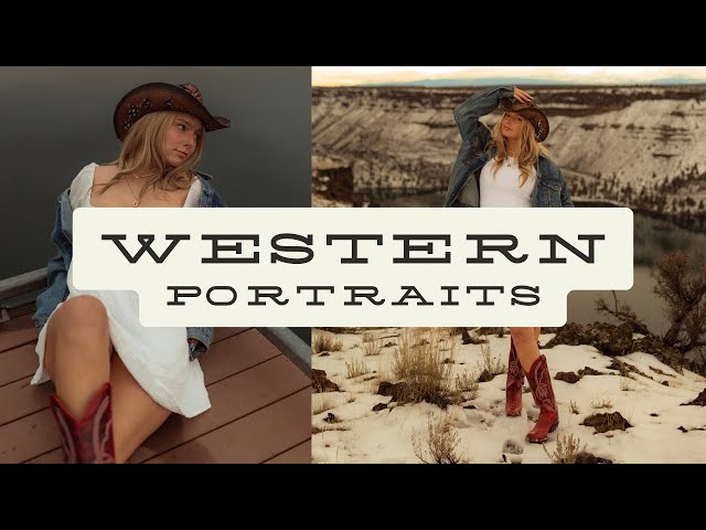 Western Portrait Photoshoot | Behind The Scenes