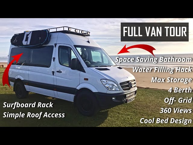 Van Tour: Off-Grid MWB Sprinter Van Self- Build