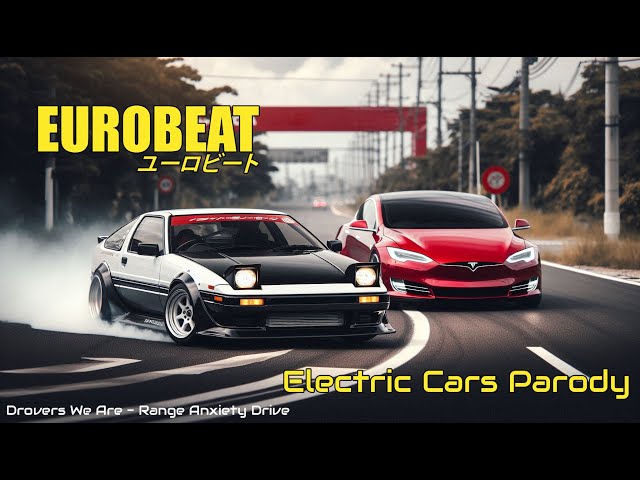 Electric Cars Parody - Eurobeat song 🚗🎵 #musicvideo #music #comedy #eurobeat #parody #funny #cars