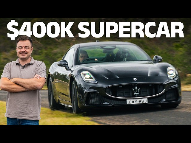 2025 Maserati GranTurismo Trofeo (inc. 0-100 & braking) review: This will put hair on your chest!