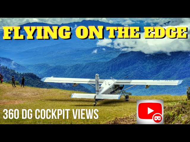 Flying on the Edge: Virtual Reality 🥽 Experience of a Thrilling Plane Landing on an Extreme Runway