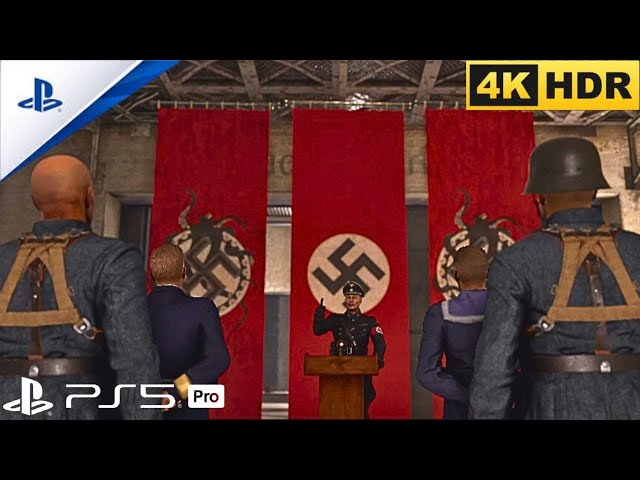 (PS5 pro) nazi hitler | Realistic Immersive ULTRA Graphics Gameplay [4K 60FPS HDR] sniper elite 5