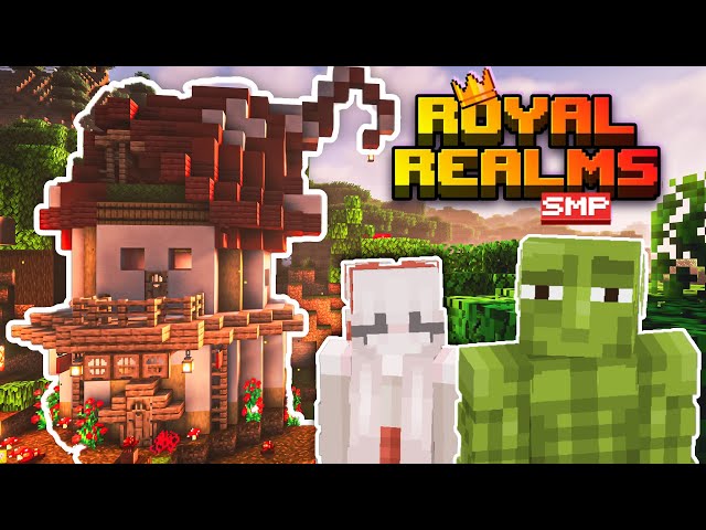 Mushrooms & Mewing! Royal Realms SMP Ep 1