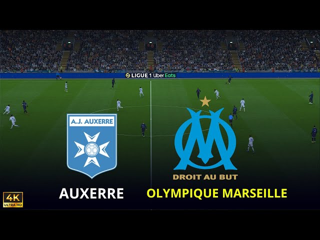 AUXERRE vs. OLYMPIQUE DE MARSEILLE  EN DIRECT | Ligue 1 McDonald's | 22 Février 2025 | Match Complet