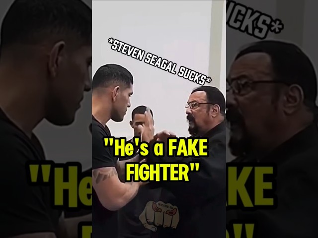 Why Your Dad BEATS Up STEVEN SEAGAL 😱😂 #stevenseagal #ufc #mma