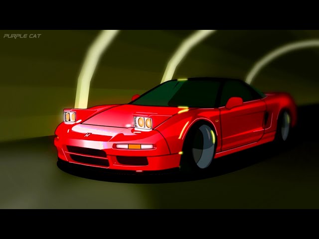 HONDA NSX   animation test