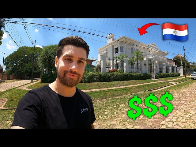 Recorriendo un BARRIO ADINERADO de PARAGUAY .. 🇵🇾 | Paraguay #3