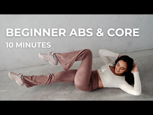 10-Minute Beginner Pilates Ab and Core Workout | At-Home Friendly