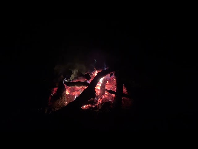 Relaxing Nighttime Campfire sounds