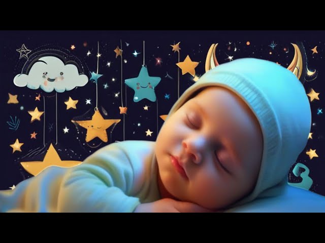 Mozart Brahms Lullaby | Sleep Instantly Within 3 Minutes | 1 Hour Baby Sleep Music |Baby Sleep Music