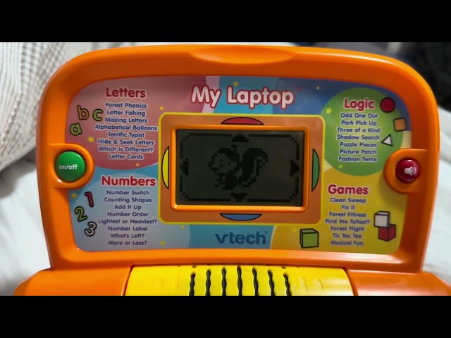 VTech Toy Laptops Startup & Shutdowns