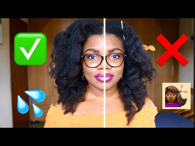 Dos & Don'ts for 4c Natural Hair for Growth and Thickness Natural Hair Tips for 4c/4b Hair