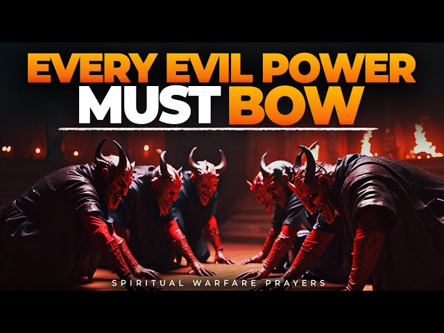 All Evil Strongholds Be Pulled Down By The Blood Of JESUS