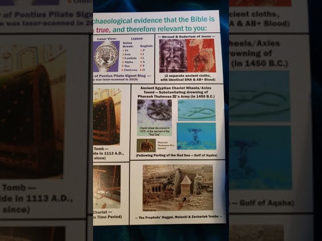 EPIC Archaeological evidence that the Bible is real & true, and therefore relevant to you