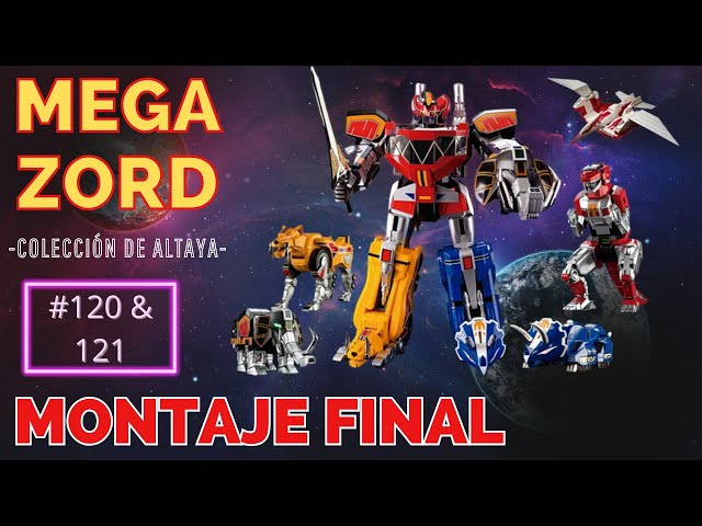 Montando nuestro Megazord de Altaya #120-121 FINAL