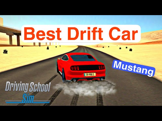 Top 5 Best Drift Cars In Driving School Sim