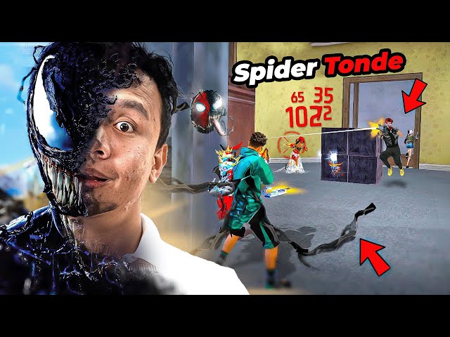 New Spider Character is Op 🔥 26 Kills Solo Vs Squad Gameplay - Free Fire Max