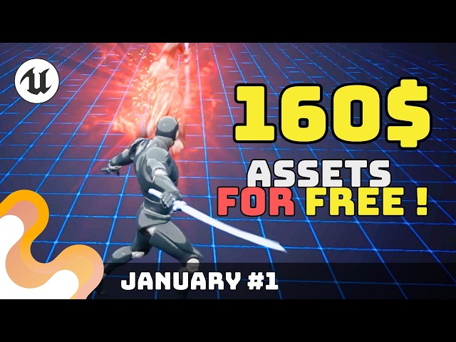 January 2025 🎁 | New FAB Free Content | Unreal Engine