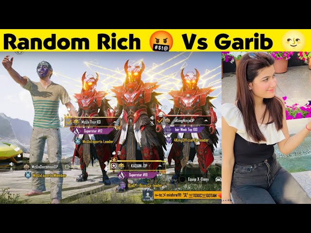 Random 3 rich 🤑 players And I im level 1 Noob prank 50RP MAX & MYTHIC OUTFITS #57