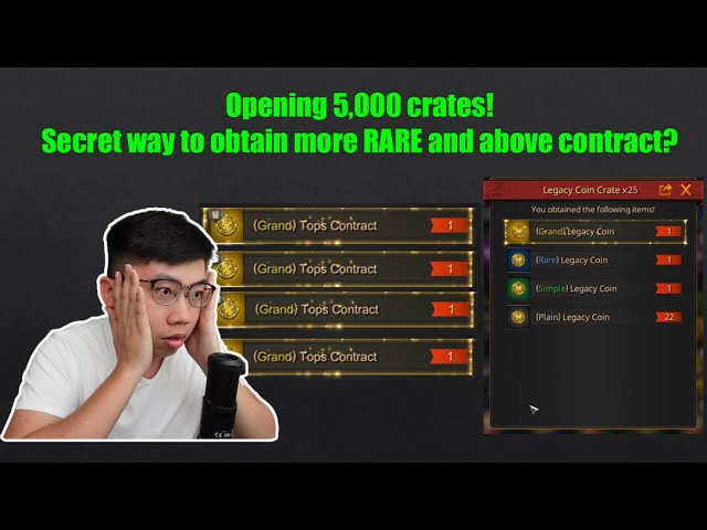 Opening 5,000 CRATES! And testing Crate myths! [The Grand Mafia]