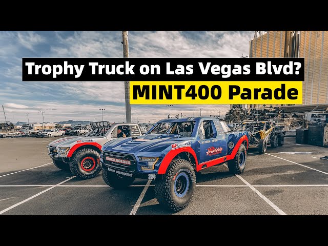 Trophy Truck on the Las Vegas Blvd? It's one of the best experiences I've ever had! #mint400