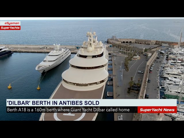 Berth Owned by Russian Dilbar Owner Alisher Usmanov Sold | SY Clip