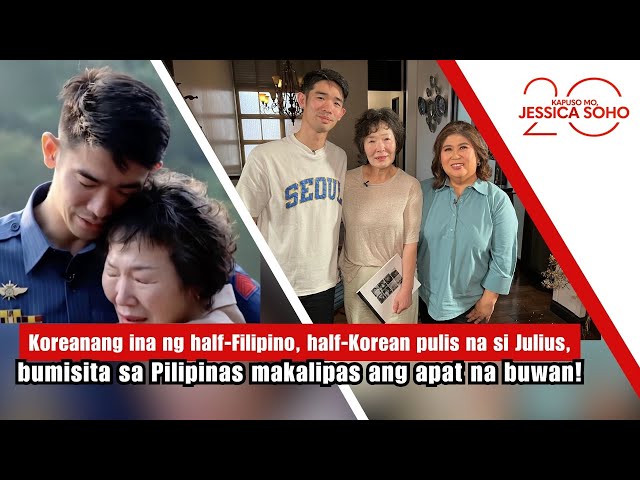 Koreanang ina ng isang pulis, bumisita sa Pilipinas! | Kapuso Mo, Jessica Soho