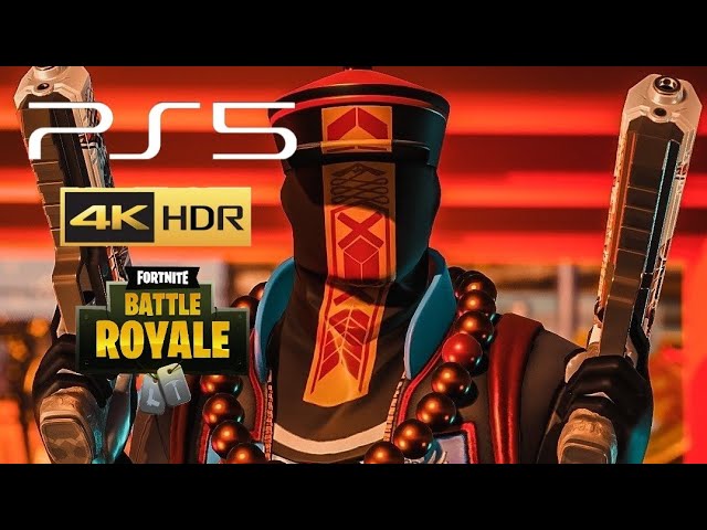 PARADOX Skin Showcase (AMAZING ENDING) FORTNITE BATTLE ROYALE PS5 Gameplay 4K HDR 60 FPS