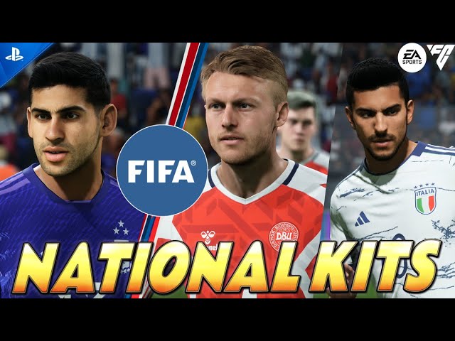 EA SPORTS FC24 | Kits & Ratings NATIONALS Teams