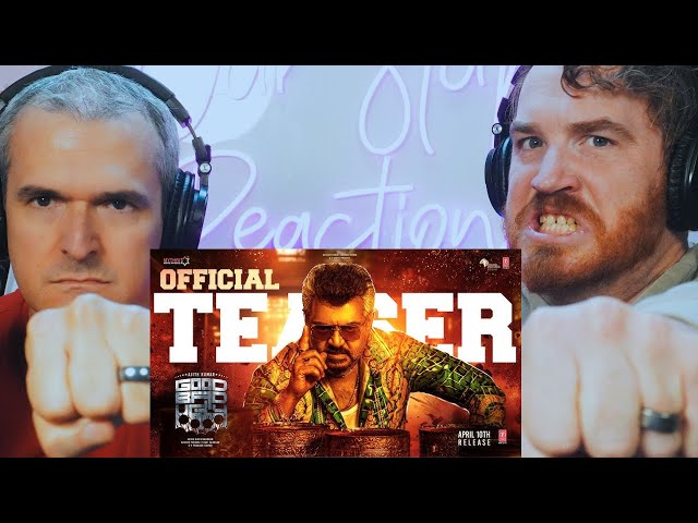 Good Bad Ugly Tamil Teaser | Ajith Kumar | Trisha | Adhik Ravichandran | REACTION!!