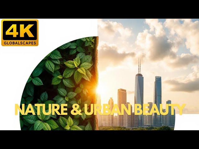 4K Nature & Urban Beauty: Relaxing Music & Stunning Visuals