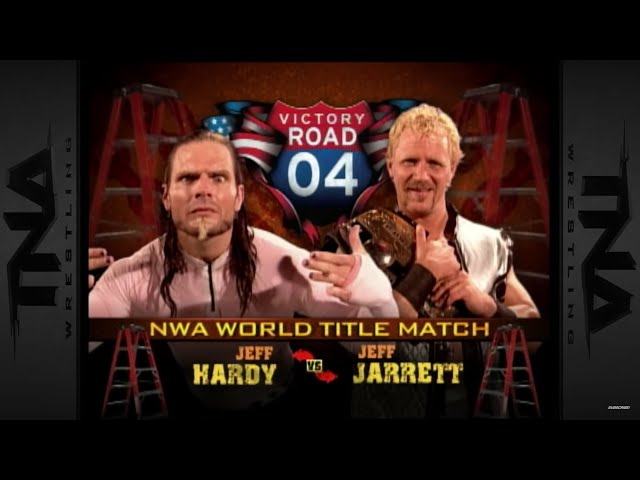 Story of Jeff Hardy vs Jeff Jarrett | TNA Victory Road 2004