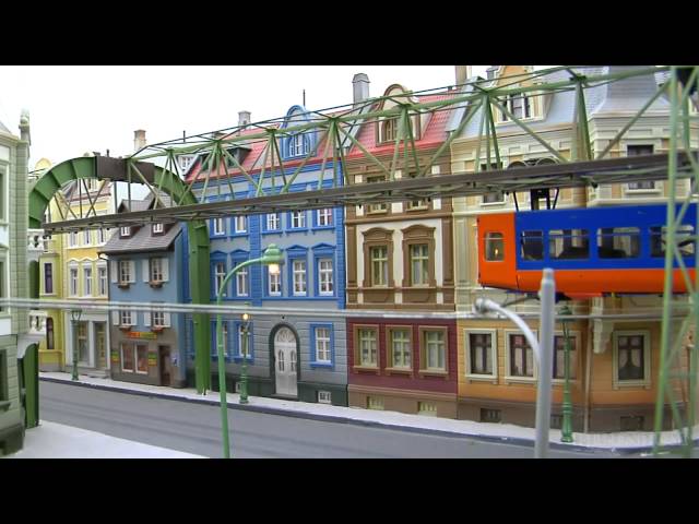 Monorail and Suspension Railway Scale Model Train HO Scale