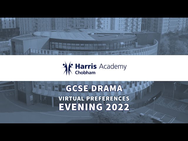 Year 9 GCSE Preferences 2022 - GCSE Drama