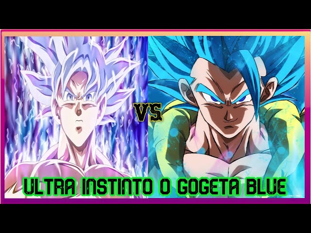 GOKU ultra instinto vs GOGETA ssj blue quien es mas fuerte