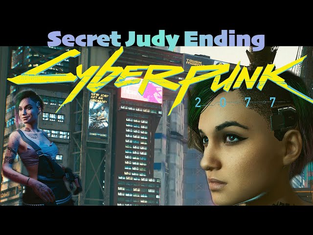 Secret Judy Ending to Cyberpunk 2077