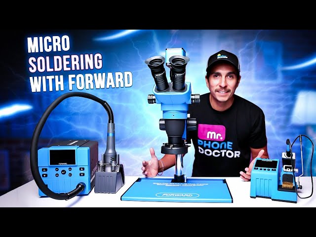 Mastering Motherboard Repair with Forward's Latest Micro Soldering Tools.